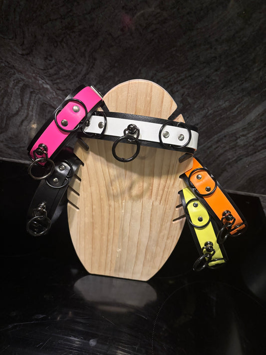 Neon Black Choker