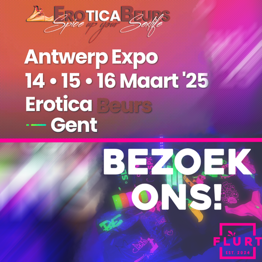 FLURT @ Erotica Beurs 2025 – Mis het niet!