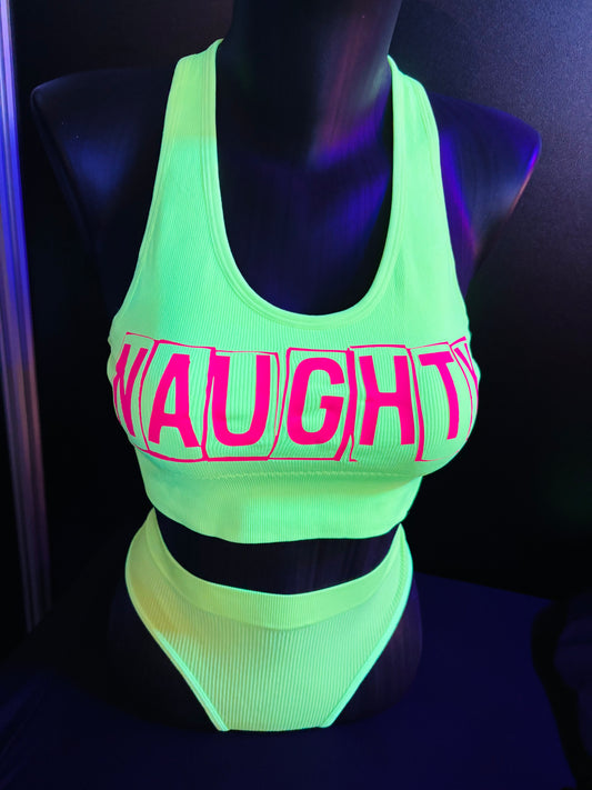 Naughty Sports Top + String
