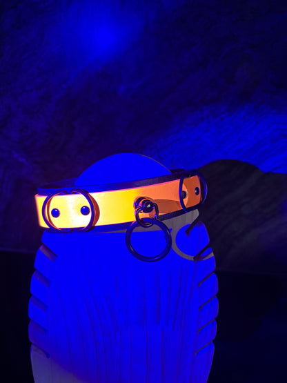 Neon Black Choker