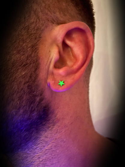 Neon Star Stud (3 kleuren)