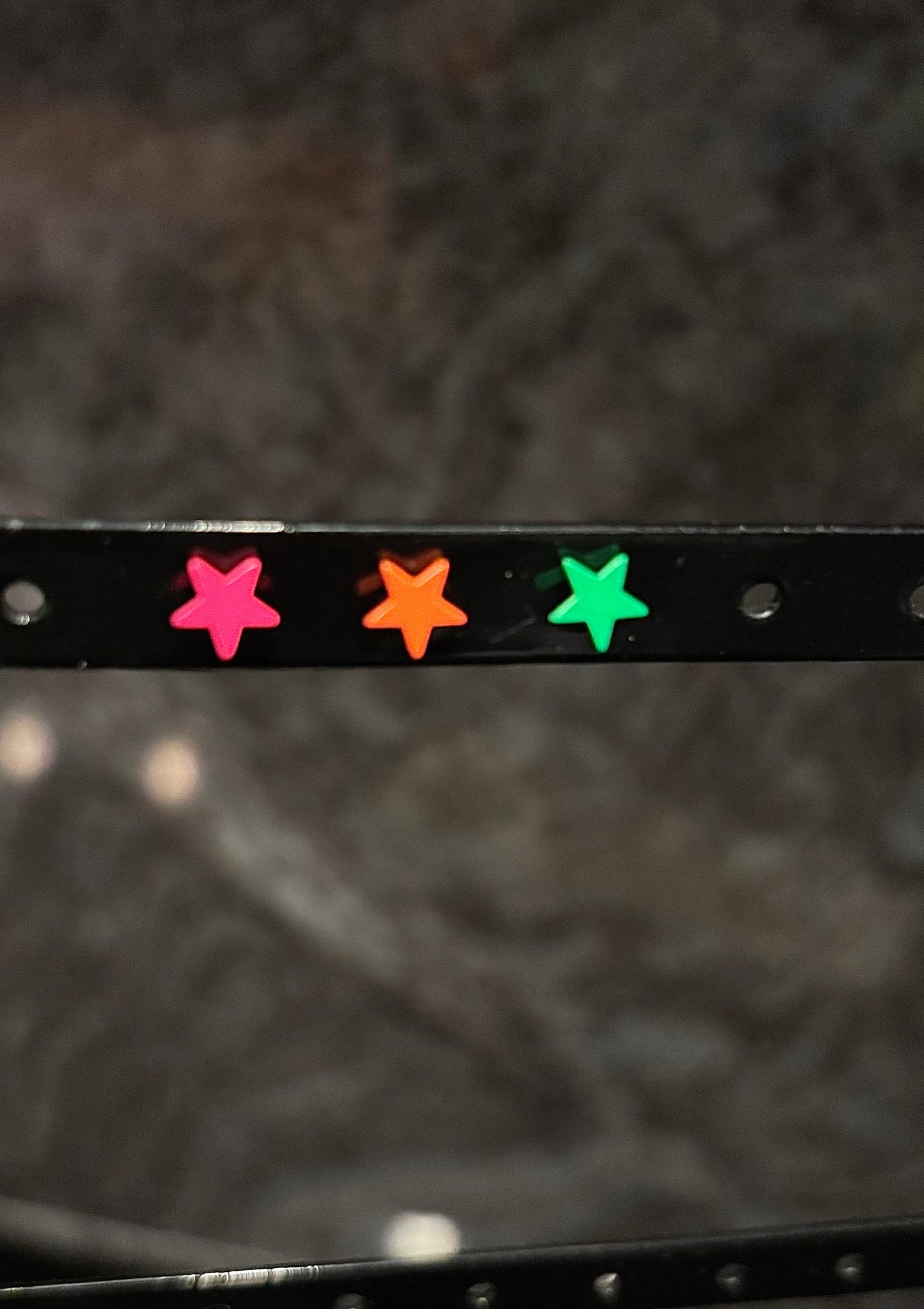 Neon Star Stud (3 kleuren)
