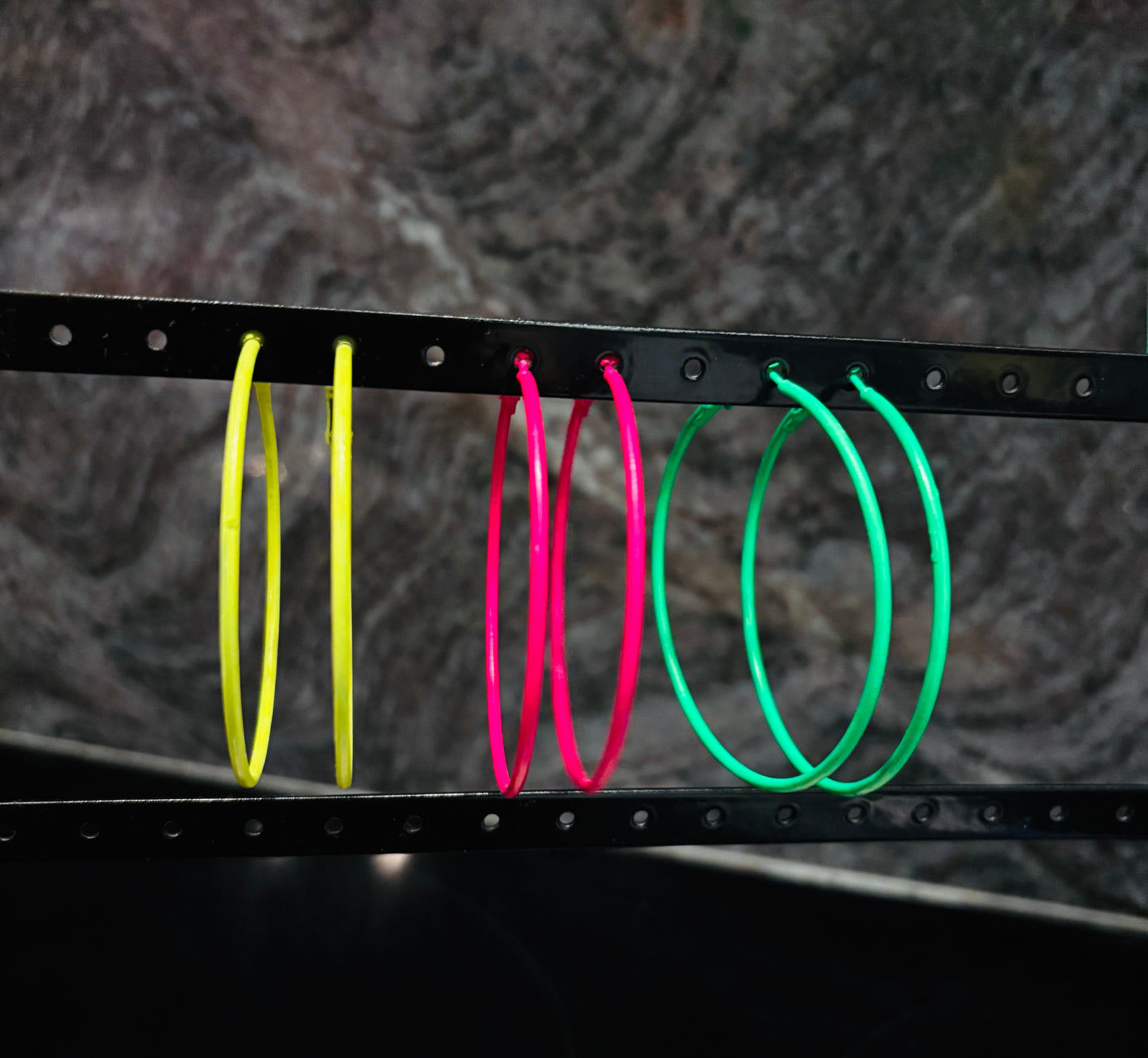 Grote Neon Ringen (3kleuren)