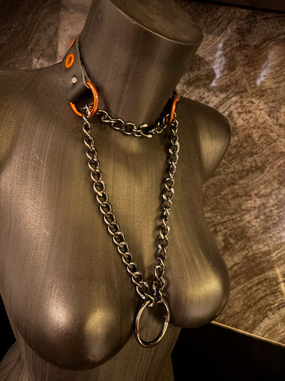 Chain Leash Collar